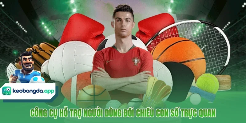 Công cụ hỗ trợ người dùng đối chiếu con số trực quan